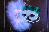 feather masks for dancing party - Made in China 1107