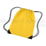 Fabric gift bag,drawstring bag,yellow drawstring bag,duffel bag,promotional drawstring bag,